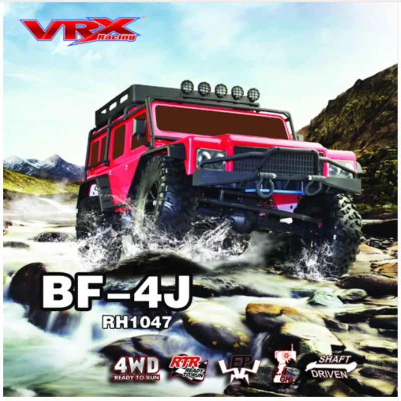 Гусеничный 1:10 VRX Racing 1/10 Рок rc автомобиль электрической щеткой аккумулятор и