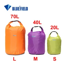 3 шт./компл. Bluefield Спорт на открытом воздухе 20L 40L 70L Водонепроницаемый сухой мешок для каноэ байдарка рафтинга Кэмпинга для плавания