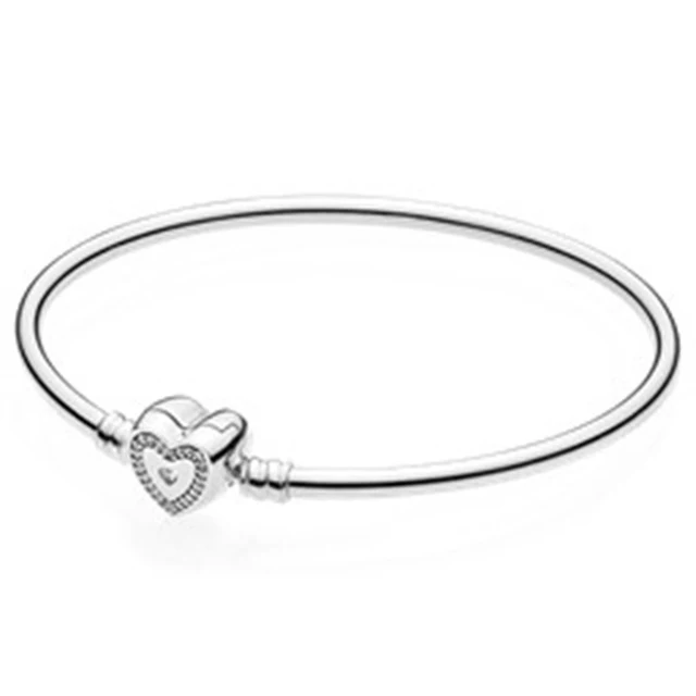 

KristieLove crystal chain head European Charm Bead Bangle & Bracelet Fashion Jewelry For Women Gift 8011