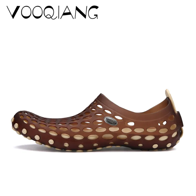 Flops on blue Hommes Zapatos Antidérapants Appartements Respirant Chaussures En Air Sandales green Creux Plage Black Pantoufles Plein Casual 2018 brown Flip Slip Été oCWrdBex