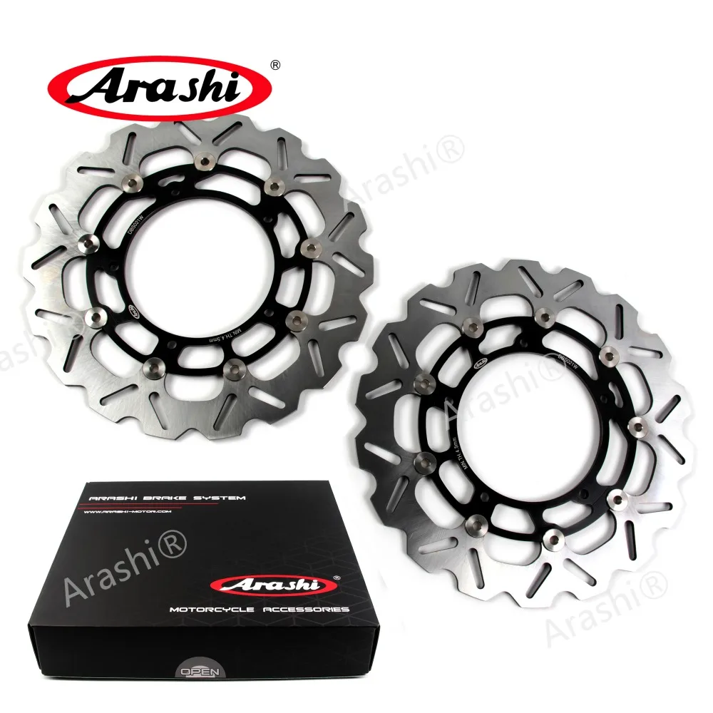 

Arashi 1 Pair CNC Full Floating Front Brake Disc Rotor For YAMAHA XTZ SUPER TENERE 2010-2021 2015 2016 2017 2018 2019 2020 2021