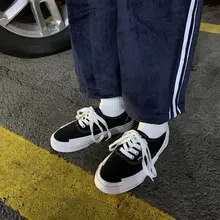 Модная женская обувь; женская повседневная обувь с ремешком; удобная парусиновая обувь на платформе с амортизацией для мужчин; сезон весна; Лидер продаж; Размеры 35-44