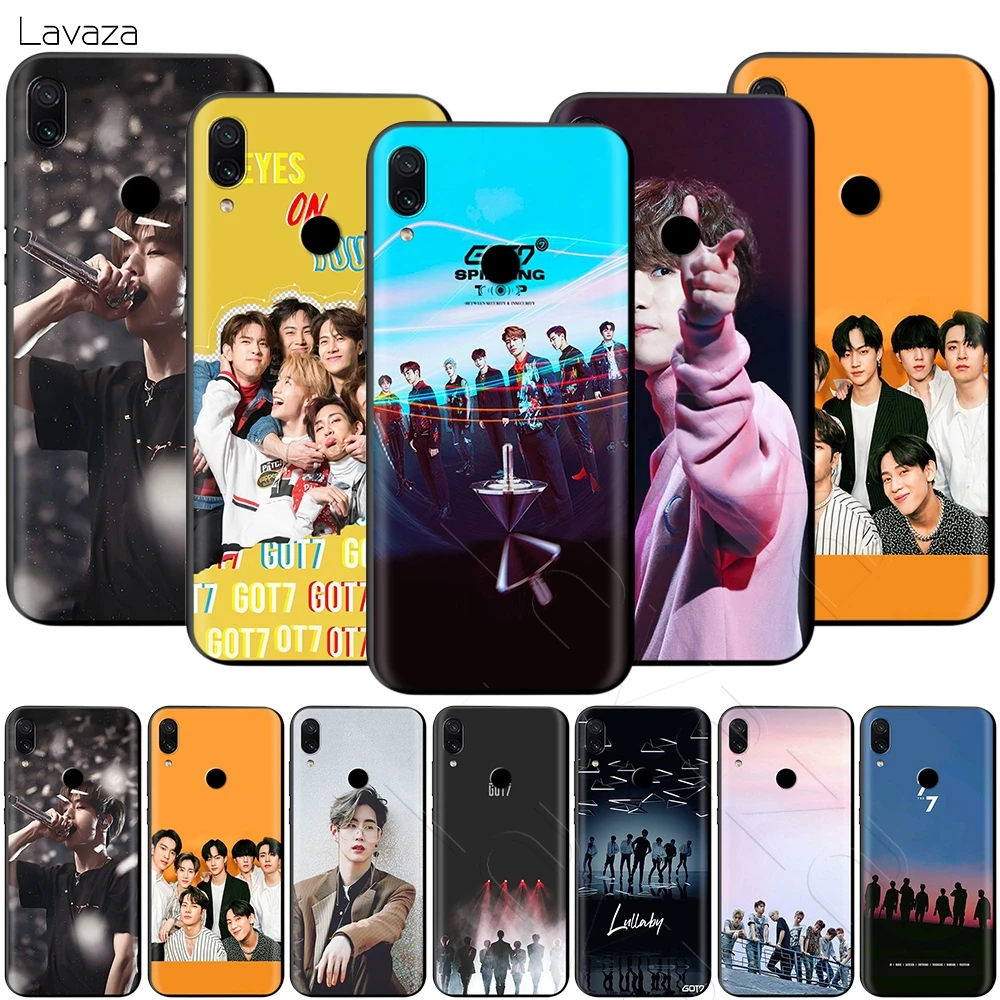 Got7 Kpop Марка чехол для Xiaomi Redmi Note 8 9 S K30 Pro MI MAX на возраст 3 6 SE A1 A2 A3 10 Lite Plus 8A F1 |