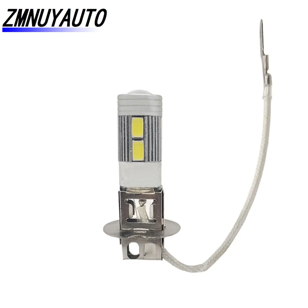 Светодиодный противотуманный светильник H3 1 шт. 12 В 10SMD 5730 супер-яркий белый 6000 К