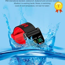 Новое поступление smartband IP68 водонепроницаемый кровяное давление кислород в крови будильник многоцветный ремни для ios и Android телефон