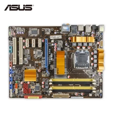 ASUS P5Q Turbo оригинальный использоваться для настольных ПК P45 разъем LGA 775 DDR2 16 г SATA2 USB2.0 ATX