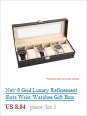 ПУ кожа 10 слотов коробка для часов организатор хранения украшений держатель, органайзер Профессиональный Reloj Box Case 2017 новое поступление
