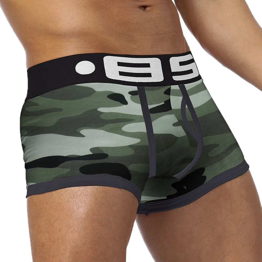 

Men's Boxers Comfortable Panties Men Male Underwear Letter Printed Low Waist Seamless Underpants calzoncillos hombre boxer