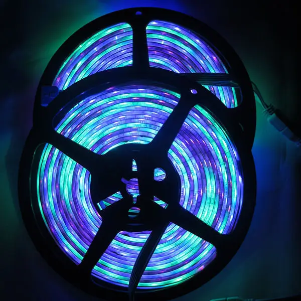 2x5 м лошадь Гонки Водонепроницаемый IP65 54led/m 270 светодиодов 5050 RGB SMD Мечта Цвет