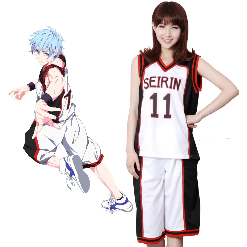Kuroko no Basuke Seirin Jersey Short Kuroko Tetsuya Kagami Taiga Cosplay Costume Kuroko no Basuke Seirin Jersey Short Kuroko Tetsuya Kagami Taiga Cosplay Costume