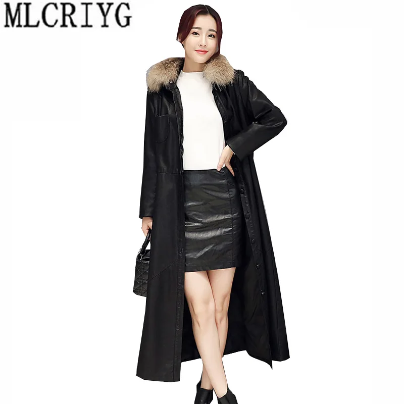 Женские куртки из искусственного меха енота abrigos mujer invierno большие размеры M 5XL