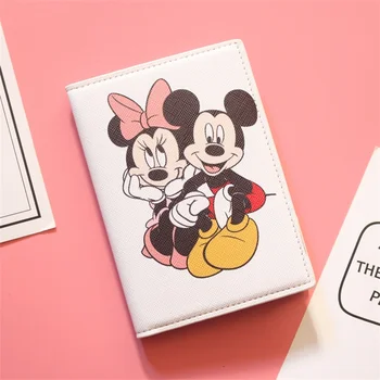 

Popular Cartoon mouse Passport Holder Unisex Super Cute Passport Cover PU Leather Travel Passport Case kids 2020 New Gifts
