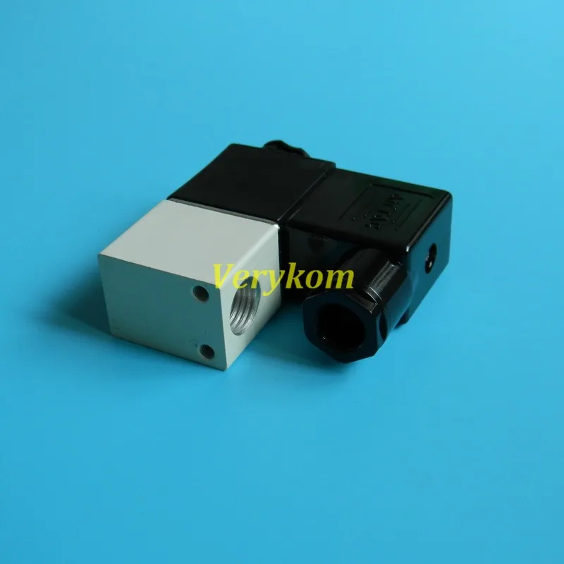 Оптовая продажа 10 шт. 1/4 &quotbsp 1/8&quot 2 позиционный Пневматический электромагнитный