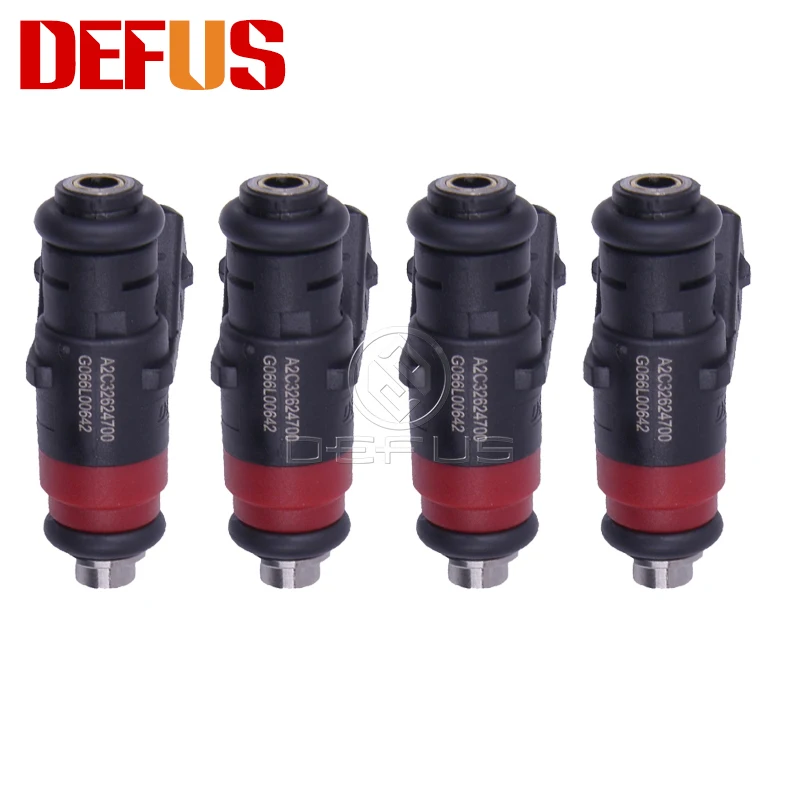DEFUS 4pcs Fuel Injector Bico 1500cc A2C32624700 140lb For Chevy Camaro Corvette Pontiac G8 EV1 High Impedence New Short Nozzle