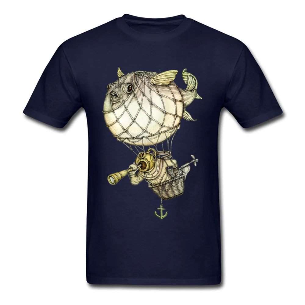 Design T-Shirt Oversized Crewneck blowfish Cotton Men Tops & Tees Custom Short Sleeve Tee Shirts Top Quality blowfish navy