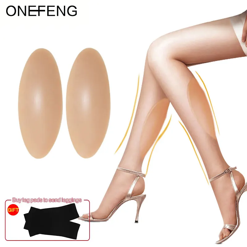

ONEFENG Silicone Leg Onlays Silicone Calf Pads for Crooked or Thin Legs Body Beauty Factory Direct Supply Leg Silicone
