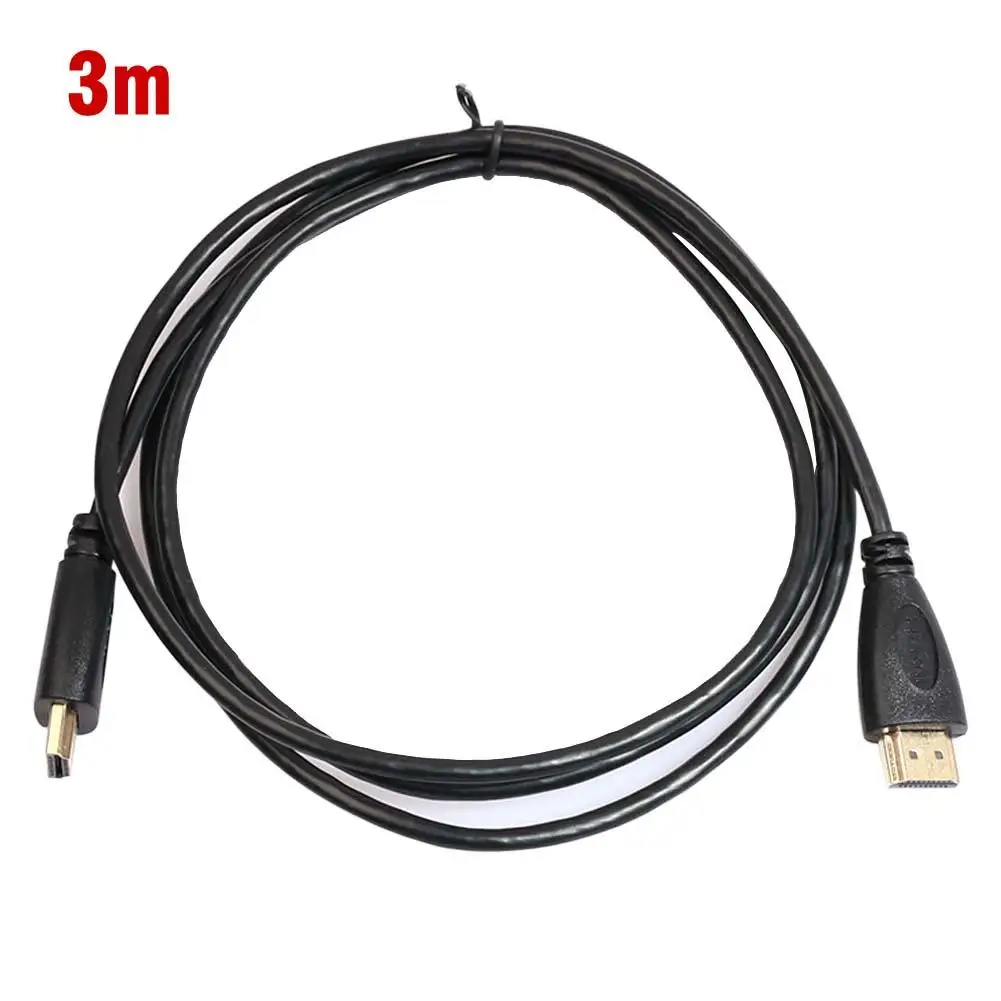 High Speed Premium HDMI Cable hd 1080P for HDTV Cable Black 9.8FT / 3m