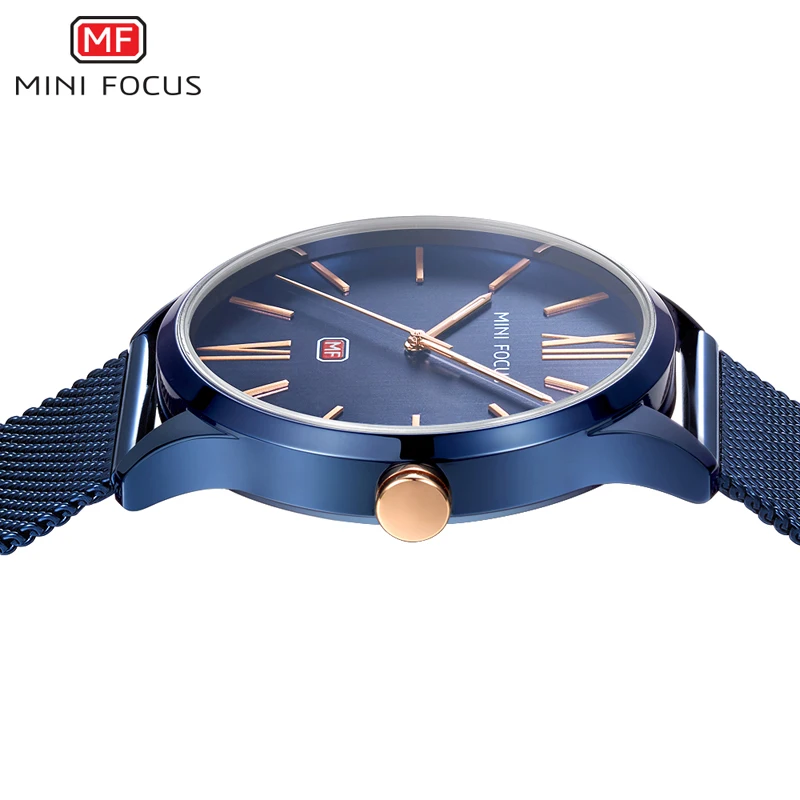

Fashion Men Business Watches Mesh Band Casual Watch for Mens Waterproof Military Sport Wristwatch Man Quartz Clock Dropshipping