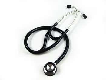 

Heart Medical stethoscope stainless steel with Anti-cold ring free shipping