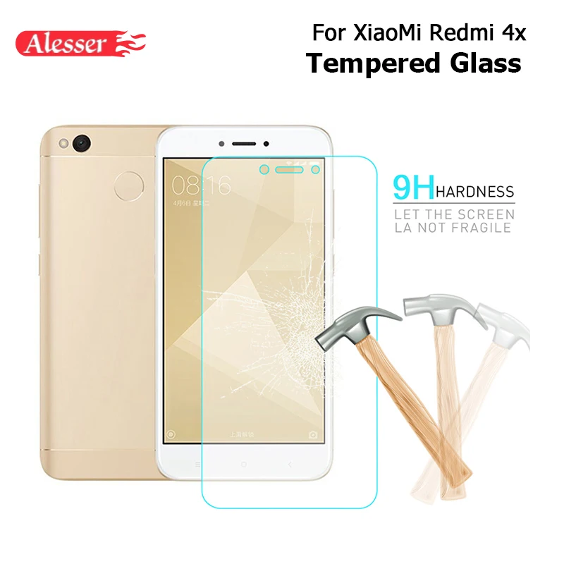 Alesser для XiaoMi Redmi 4x Премиум Закаленное стекло пленка устойчивая к царапинам