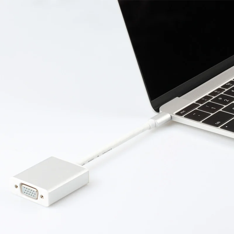 USB3 1 USB type C USB C to VGA converter adapter male to female conneting cable