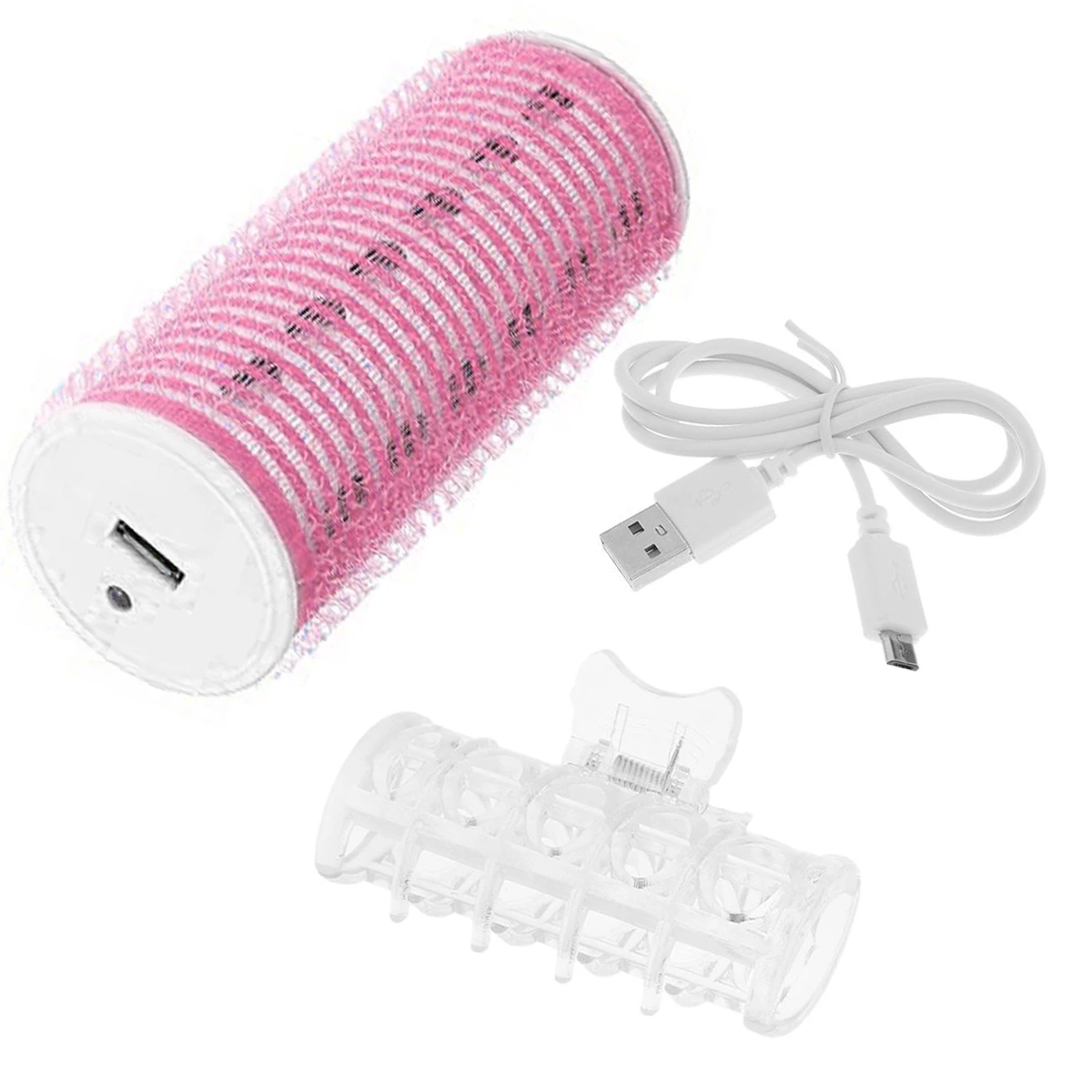 USB Rechargerable ролик самоклеющиеся волосы объем накладная челка бигуди накладные волосы клип домашний салон BendingHair Стайлинг DIY инструмент