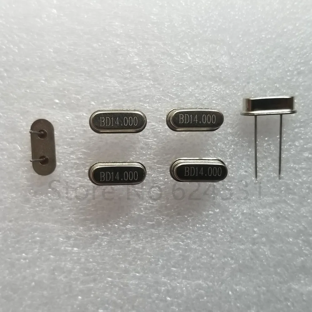 

Free shipping 50pcs Quartz crystal crystal 14MHZ 14M 14.000MHZ 49S 10-20PPM 2P Authentic