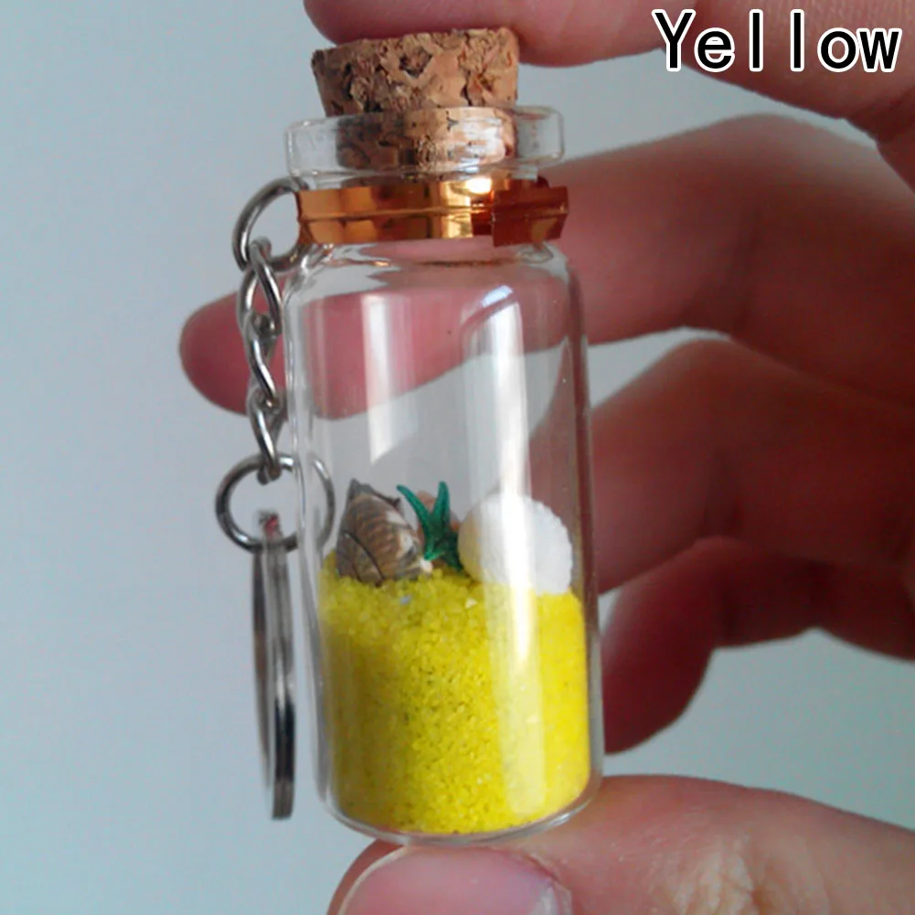 Buy Lovely Glass Bottles Keychain Keyring For Women