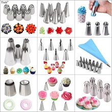 Кондитерские насадки из нержавеющей стали, кондитерские насадки, инструменты для выпечки тортов, русская шариковая насадка для крема, кекса, украшения торта, инструменты
