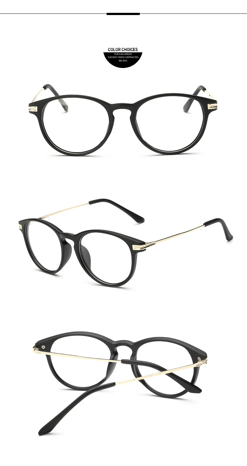 Ретро леопардовая оправа близкие очки тренд студенческие законченные очки близорукости женщин мужчин-50-100-150-200-250-300-350-400-600