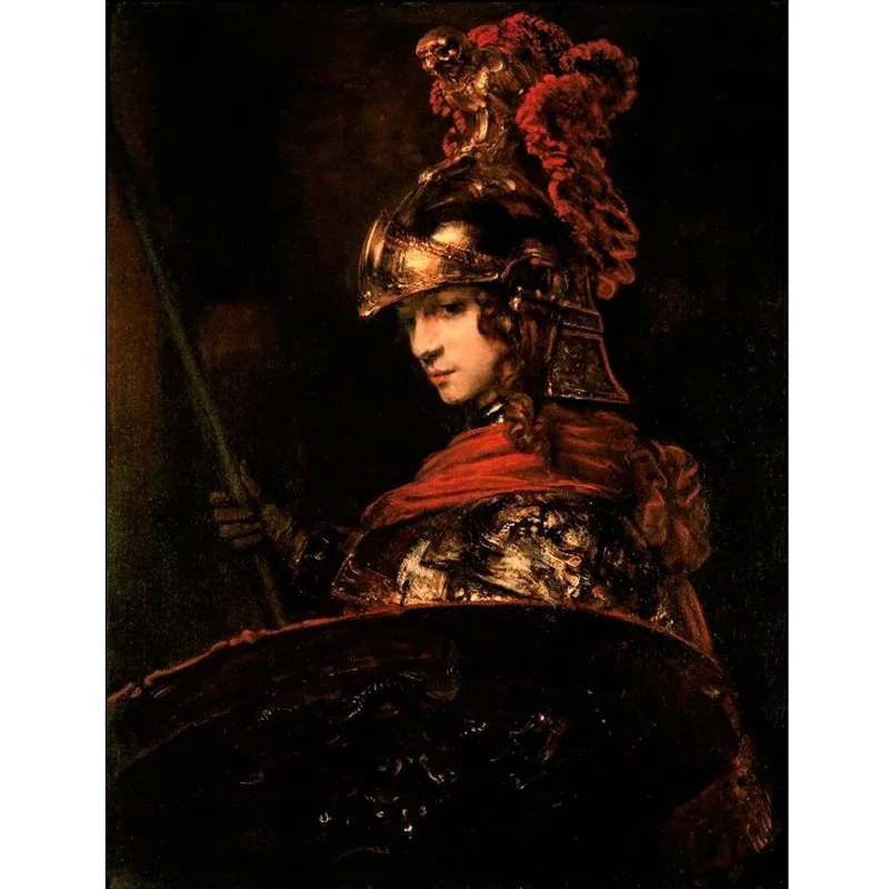 ハンド塗装近代美術館現代人物画パラスアテナレンブラントキャンバス絵画家の装飾canvens絵画リビングルーム Figure Painting Canvas Paintinghand Painted Aliexpress