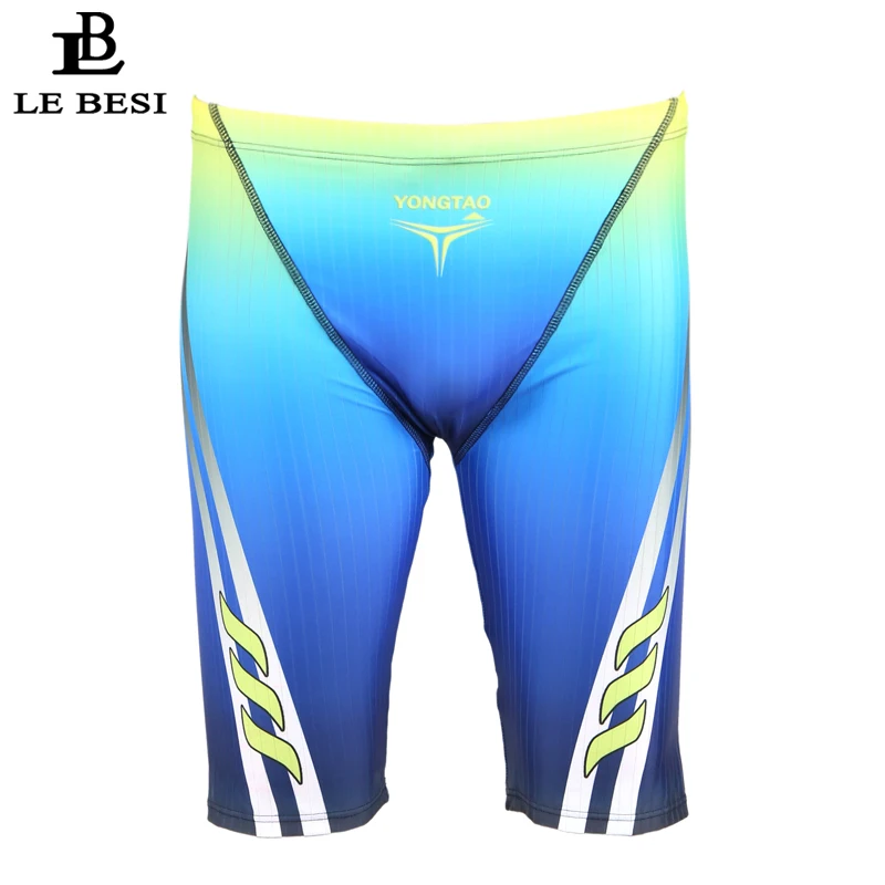 Buy 2017 LEBESI Professional Men Swimming Trunks Fifth
