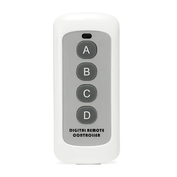 

433MHz 4 Button EV1527 Code Remote Control Switch RF Transmitter Wireless Key for Smart Home Garage Door Opener