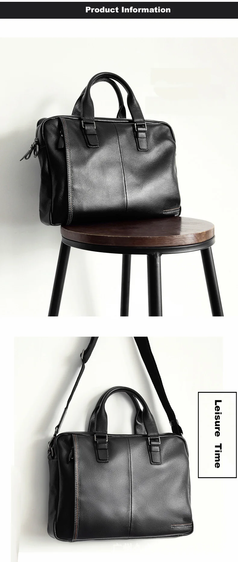men's briefcase genuine leather  (15)