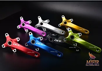 

IXF mountain bike one hollow tooth plate left and right crank set 9/10 speed modified single disk 34 / 36T 104BCD MTB spare part