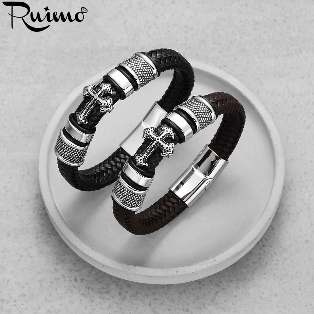 Магнитные застежки RUIMO из нержавеющей стали 316l черного золота 10 мм 12 плоские для