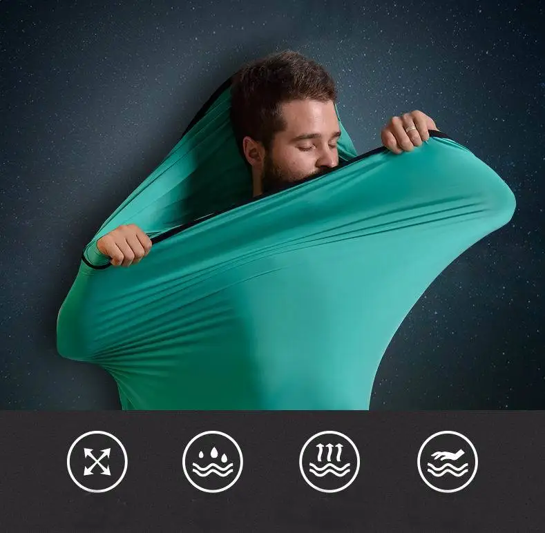 Sleeping Bag Naturehike Outdoor Mummy Single Liner Super Elastic Camping Business Hospital Travel Spring Summer