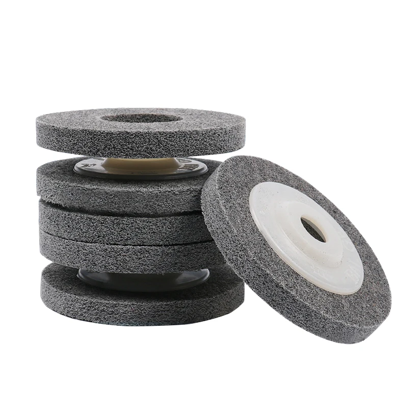 6 Piece Nylon Fiber Polishing Wheel Metal Wood Grinding Polishing Disc
