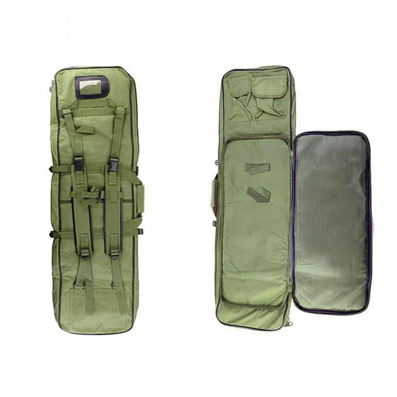 Arma de Caça Bolsa de Ombro Bolsa de Desporto ao ar Tático Airsoft Rifle Arma Holsters Quadrado Case Transportar Livre 81cm94cm118cm 9 Esporte e Lazer
