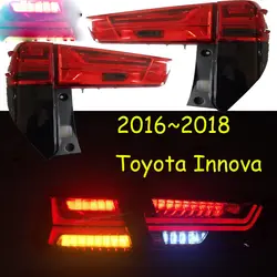 Innova задний фонарь, 2016 ~ 2018 год, светодиодный, Бесплатная доставка! Prado, cruiser, vios, corolla, camry, Hiace, tundra, sienna, yaris; Innova задняя лампа