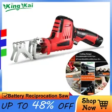 Best Offers KK 12V 21V Lithium Battery Cordless Electric Reciprocating Saw Wooden Metal PVC PE Pipe Cutting Home Use Electric Saw Best Offers KK 12V 21V Lithium Battery Cordless Electric Reciprocating Saw Wooden Metal PVC PE Pipe Cutting Home Use Electric Saw