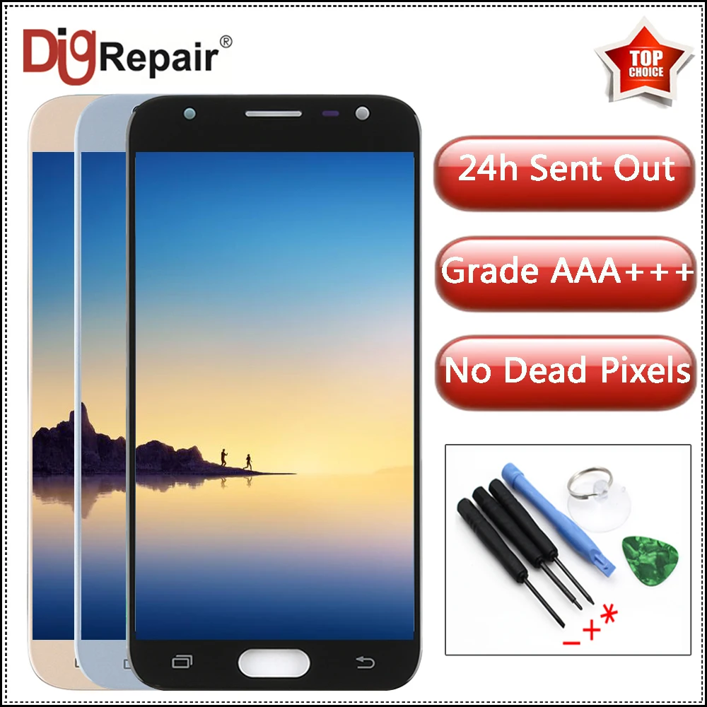 

AAA For SAMSUNG Galaxy J3 2017 LCD display J330 J330F J330G LCD Display Touch Screen Digitizer For Samsung J3 2017 screen