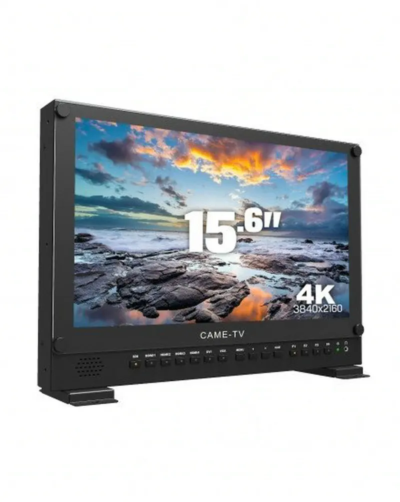 

CAME-TV 15.6 Inch 4K Broadcast Director Monitor Carry On Rackable