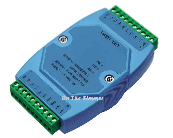 

8 isolation acquisition module of DHT11/21/22 road surface humidity sensor modbusrturs485