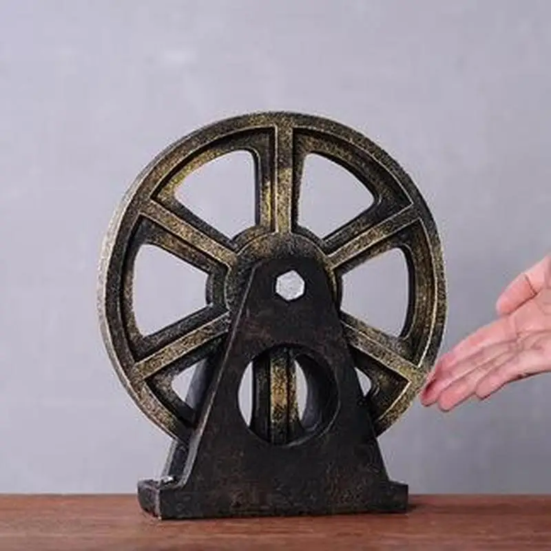 Ретро Ностальгия артефакты Шестерня модель креативный дом гостиная винный шкаф