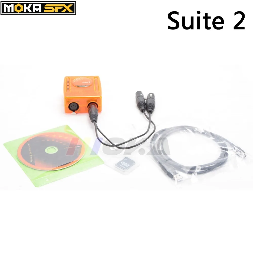 Первоклассное Suite2 FC DMX-USD контроллер DMX 1536 канала хорошо для DJ КТВ партия светодиодные фонари освещения сцены этап управления программным