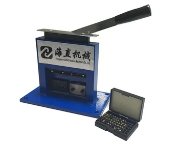 

1PC Aluminum tube sealing machine teeth paste tube sealer aluminum stamping sealer with expiration codes ,manual sealer