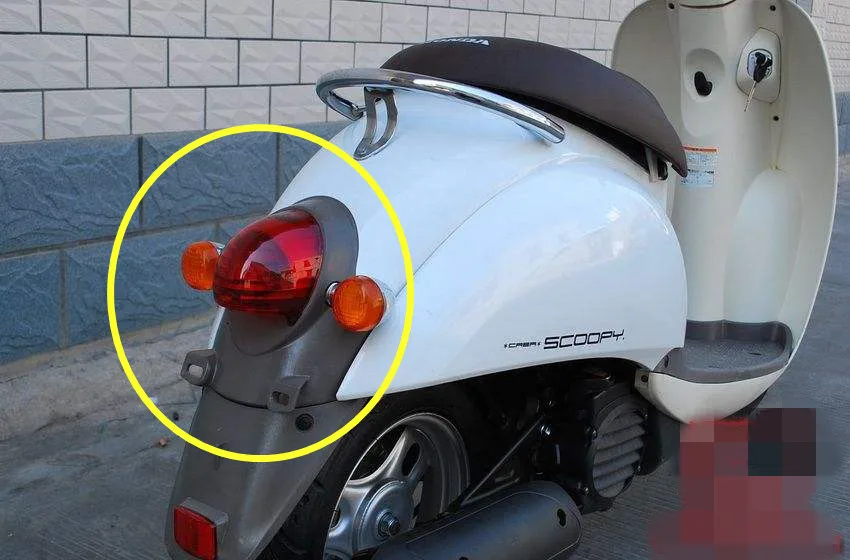 Аксессуары для мотоциклов для Honda SCOOPY AF55 задний фонарь скутера в сборе тормозной задний фонарь