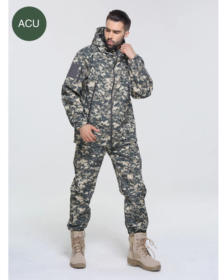 Ice Winter Suit Fly Fishing Clothes Camouflages Men (1)
