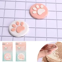 2 шт милый медведь коготь макияж губка Красота косметический праймер консилер Foundation Мягкая дышащая пудра для лица слоеное